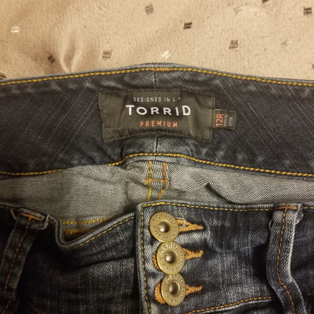 Torrid high wasted jeans